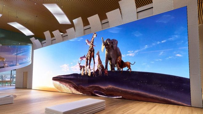 Sony dice que su nueva pantalla gigante de 16K