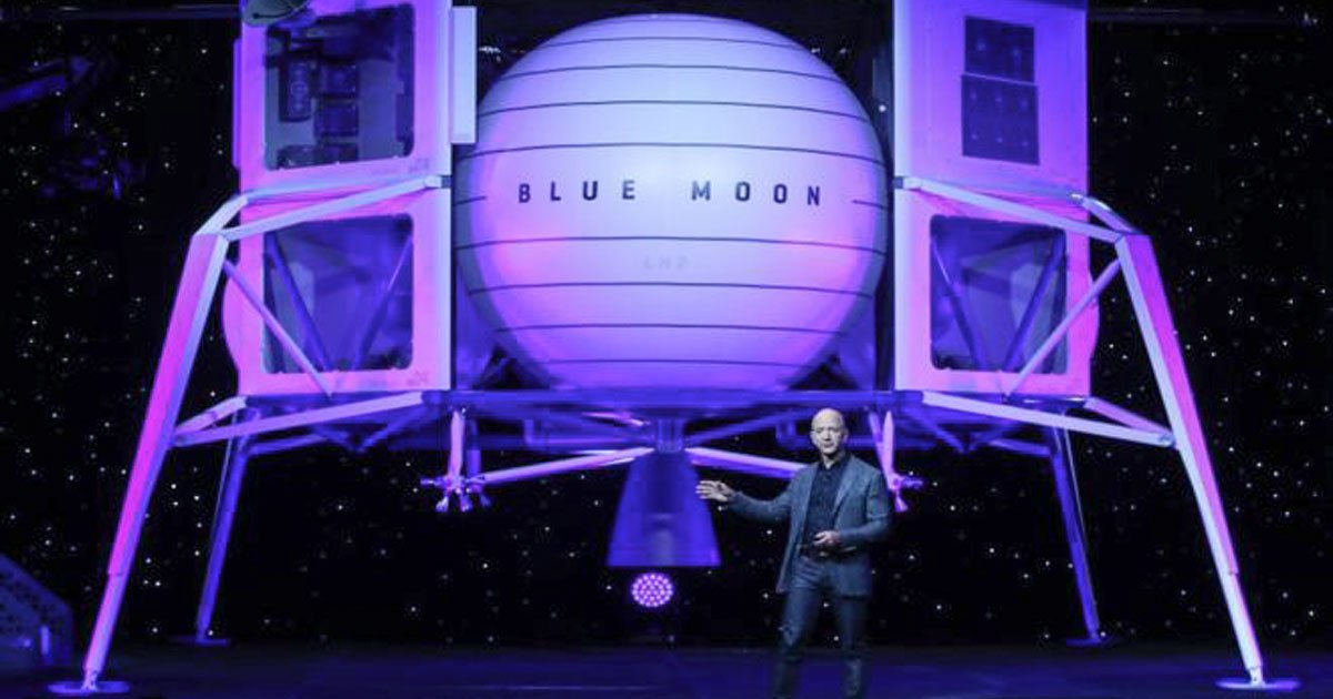 Blue Moon la nave especial con la que Jeff Bezos quiere llegar a la Luna