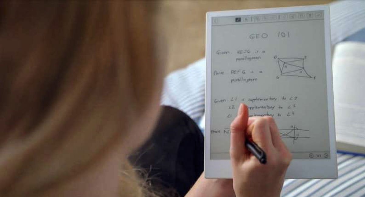nuevo tablet para leer y escribir como si fuera papel
